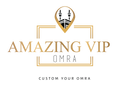 Logo de l'agence de voyage amazing vip omra pour omra personnalisée